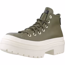 Converse modèle Chuck Taylor All Star Lugged Heel Platform Waterproof Vert