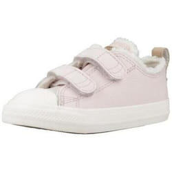 Converse modèle Chuck Taylor All Star Leasther & Sherpa Easy-on Rose