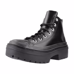 Converse modèle Chuck Taylor All Star Lugged Heel Leather Platform Noir