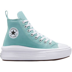 Converse Chuck Taylor All Star Move Platform Chaussures pour Fille Bleu A10703C