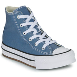 Converse modèle Chuck Taylor All Star Eva Lift Hi Bleu