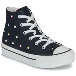 Converse modèle Chuck Taylor All Star Lift Embroidered Polka Dots Platform Noir