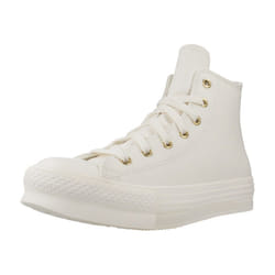 Converse modèle Chuck Taylor All Star Eva Lift Leather+gold Blanc