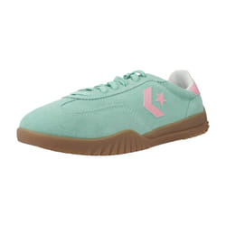 converse sneaker femme run star trainer suede vert