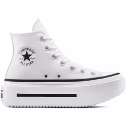 converse sneaker femme unisex converse chuck taylor all star lift double stack high blanc - 38