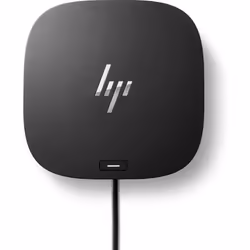 HP Station d'accueil universelle USB-C/A G2, Avec fil, USB 3.2 Gen 1 (3.1 Gen 1) Type-C, Noir, 122 mm, 122 mm, 45 mm