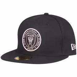 Casquette ajustée New Era 59Fifty - MLS Inter Miami CREST noir - Homme - Sportswear
