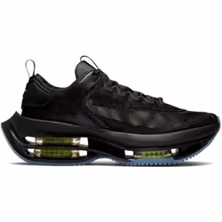 Basket Zoom Double Stacked - Nike - Noir - Homme - Lacets - Plat - Synthétique