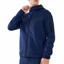 Veste de survêtement Nike TECH FLEECE WR HOODIE FZ - Homme - Bleu - Manches longues - Multisport