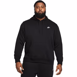 Sweat-shirt à capuche - Nike - Sportswear Club Fleece - Noir - Coton - Manches longues