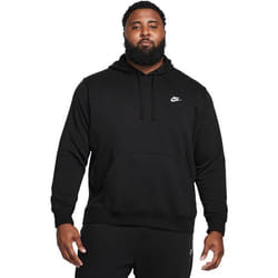 Sweat-shirt à capuche - Nike - Sportswear Club Fleece - Noir - Coton - Manches longues