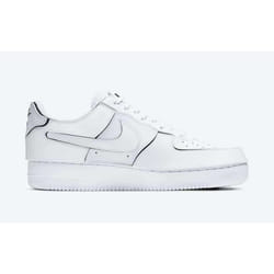 Basket Air Force 1-1 - Nike - Blanc - Cuir - Mixte