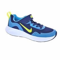 Baskets - NIKE - Wearallday - Enfant - Garçon - Lacets - Plat - Synthétique