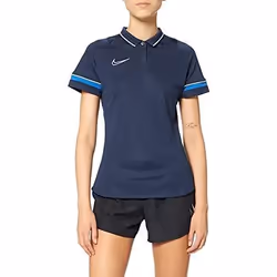 Polo de football pour femmes Nike Retail B.V. - Obsidian/Blanc/Bleu royal/Blanc