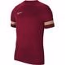 NIKE RETAIL B.V.-NIKE DRI-FIT ACADEMY RED-WHITE-JERSEY GOLD -MAILLOT DE FOOTBALL - T-SHIRT DE FOOTBALL - POLO DE FOOTBALL