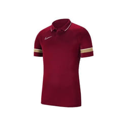 T-Shirt Nike Drifit Academy 21 Polo Bordeaux - Homme/Adulte - Col polo - Manches courtes - Regular