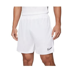 Short de football Nike Dry Academy 21 pour homme - Blanc - Polyester - Coupe Regular