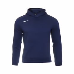 Sweatshirt Garçon NIKE - uni - Bleu foncé - Col capuche - Manches longues