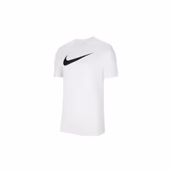 Tee-shirt - NIKE - CW6936-100 - Dri-FIT - Respirant - Grand logo Blanc