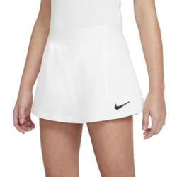Jupe de Tennis NikeCourt Victory - Nike - Blanc-Noir - Enfant - Respirant