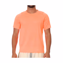 T-shirt de running homme Nike Run division - Orange fluo - Manches courtes - Technologie Dri-Fit