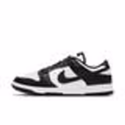 Baskets Blanches/Noires Homme Nike Dunk Low Retro