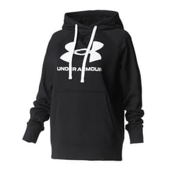 Sweat à capuche femme Under Armour avec logo Rival Fleece