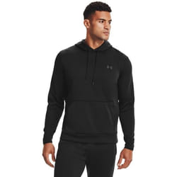 Sweat à capuche Armour Fleece - Homme - Noir - Coupe ample et légère - Taille L