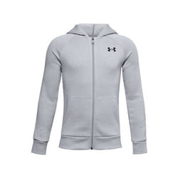 Sweat à capuche garçon Under Armour Rival coton Full Zip