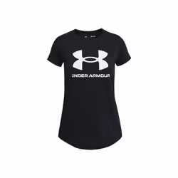 Maillot fille Under Armour à manches courtes et motif Sportstyle
