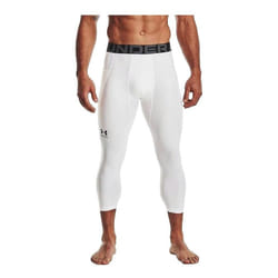 Legging de compression 3/4 Under Armour Heatgeat Blanc pour homme -Under Armour- Taille :S