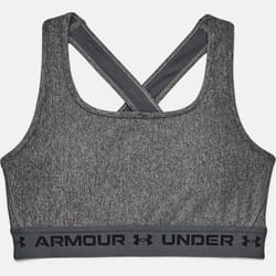 Brassière femme Under Armour à dos croisé et maintien modéré Heather