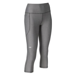 Legging - Under Armour - Armour Hi Capri - Femme - Gris - Respirant - Confort Optimal