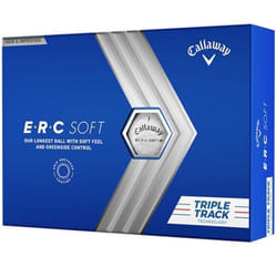 Balles de Golf - Callaway - ERC Soft Triple Track - Couleur Blanc - Mixte - Noyau Dual SoftFast
