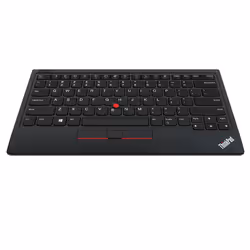 Lenovo ThinkPad Trackpoint II clavier RF sans fil + Bluetooth QWERTY Espagnole Noir