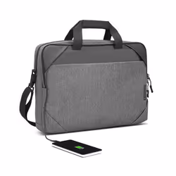 Lenovo Urban 15.6" Sac Toploader Charbon de bois, Gris