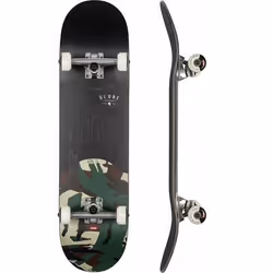 Skateboard Globe G1 Argo - Noir Camo 8.125 - Mixte - Vert - 7 plis dérable Hardrock