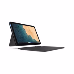Lenovo IdeaPad Duet Chromebook , 25,6 cm (10.1"), 1920 x 1200 pixels, 64 Go, 4 Go, ChromeOS, Bleu, Gris