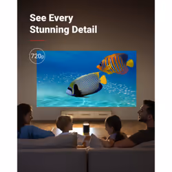 Anker PORTABLE PROJECTOR MARS 2 PRO PROJ vidéo-projecteur Vidéoprojecteur portable 500 ANSI lumens LED 720p (1280x720)