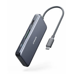 Anker A8346 station d'accueil USB 3.2 Gen 1 (3.1 Gen 1) Type-C Gris