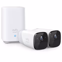 Eufy eufyCam 2 Pro Cosse Caméra de sécurité IP Intérieure et extérieure 2048 x 1080 pixels Mur