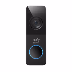Eufy Video Doorbell 1080p Noir, Blanc