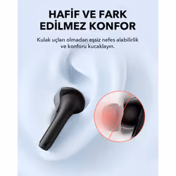 Soundcore A3994G11 K20i Kulaklık Siyah Noir