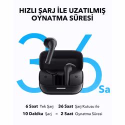 Soundcore A3994G11 K20i Kulaklık Siyah Casque TWS Ecouteurs Musique USB Type-C Bluetooth Noir - Vue supplémentaire 4