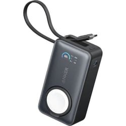 Power Bank - ANKER - MagGo - 10 000 mAh - Câble USB-C Intégré - Recharge rapide pour Apple Watch