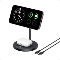 Base de Recharge à Induction - ANKER - MagGo - 15W - Support Ajustable - Charge 2 Appareils