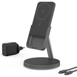 Anker B25A7311 chargeur d'appareils mobiles Écouteurs, Smartphone Noir USB Recharge sans fil Intérieure