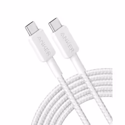 Anker A81F7G21, 3 m, USB C, USB C, Blanc