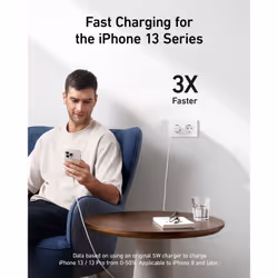 Anker 511 Charger (Nano Pro) offline only, Intérieure, USB, Blanc