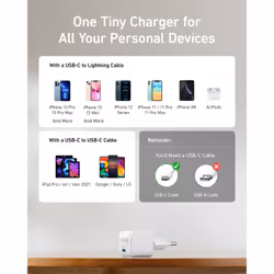 Anker 511 Charger (Nano Pro) offline only Téléphone portable, Tablette Blanc USB Charge rapide Intérieure - Vue supplémentaire 4